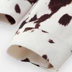 Dames Suède Jas met Koeienprint – Sanne - Mavero