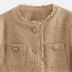 Dames Tweedjas met Gerafelde Rand – Sanne - Mavero