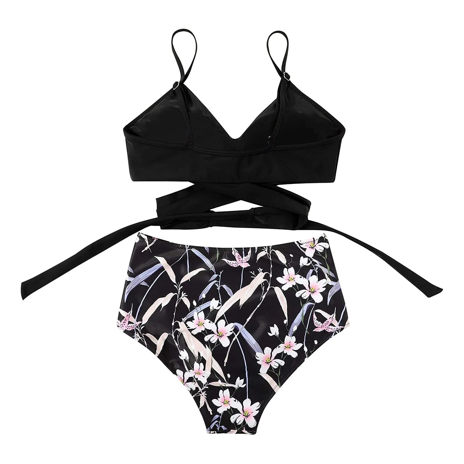 Damesbikini High Waist Kleurrijk – Fleur