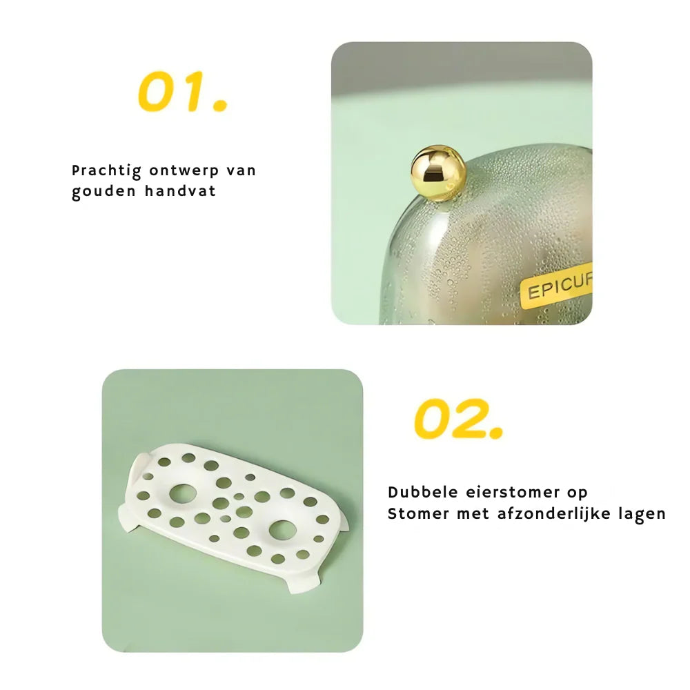 Elektrische Eierkoker Poacher – Perfecte eieren in minuten